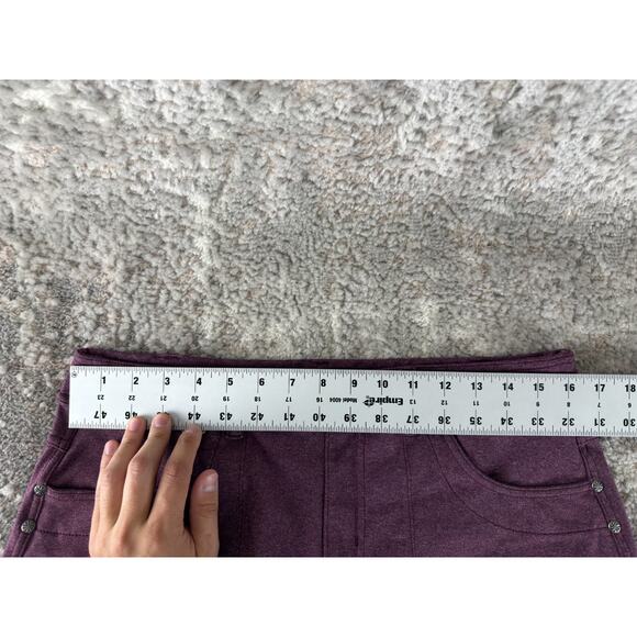 Athleta Size L Casual Athleisure Skort Purple Pull On Outdoor Stretch - Picture 3 of 8